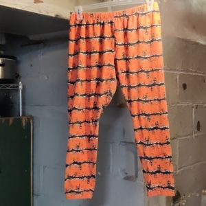 Halloween ankle leggings